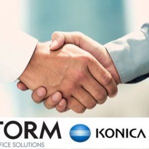 Read more about the article STORM OFFICE SOLUTIONS HAVE PARTNERED WITH KONICA MINOLTA